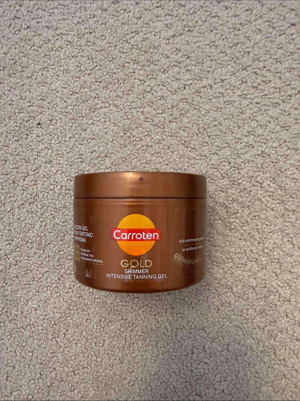 Gold Shimmer Intensive Tanning Gel - Bronze